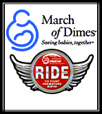 go to March of Dimes RIDE schedule