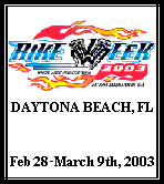 go to DAYTONA BIKE WEEK 2003