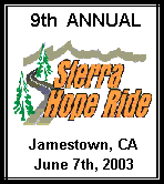 go to 9th Annual Sierra Hope Ride