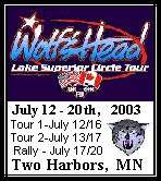 go to WOLF'S HEAD Great Lakes Rally