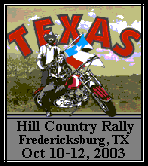 TEXAS HILL COUNTRY RALLY