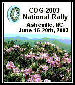 go to Concours Owners Group 2003 National Rally
