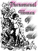 Official Seal Of The Phenomenal Women Of The Web - Webring