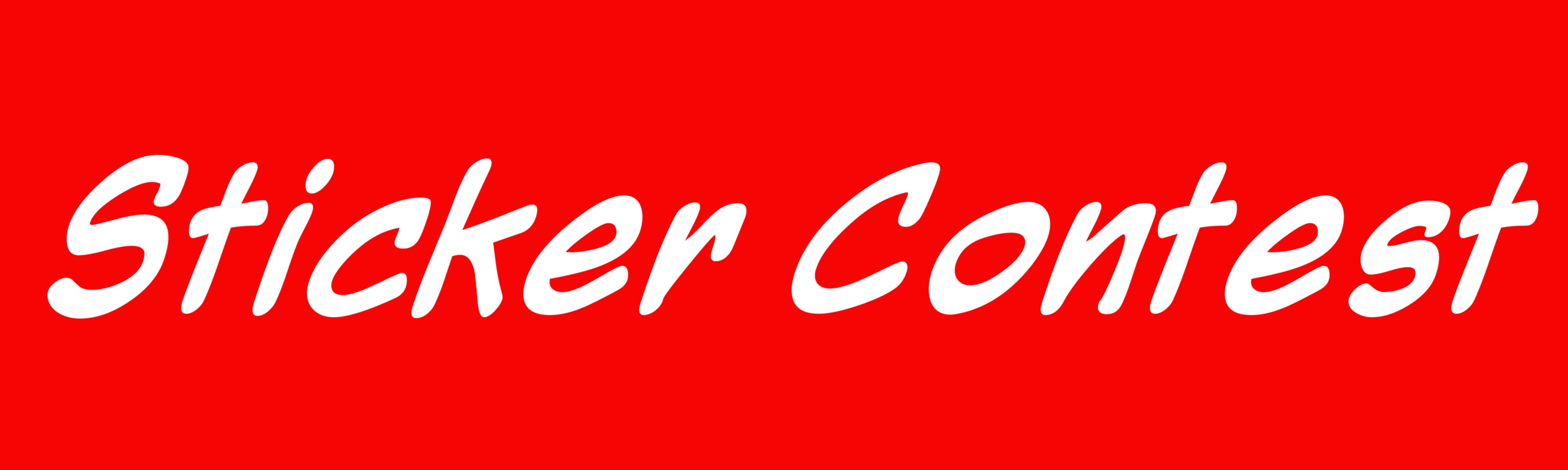 Sticker Contest