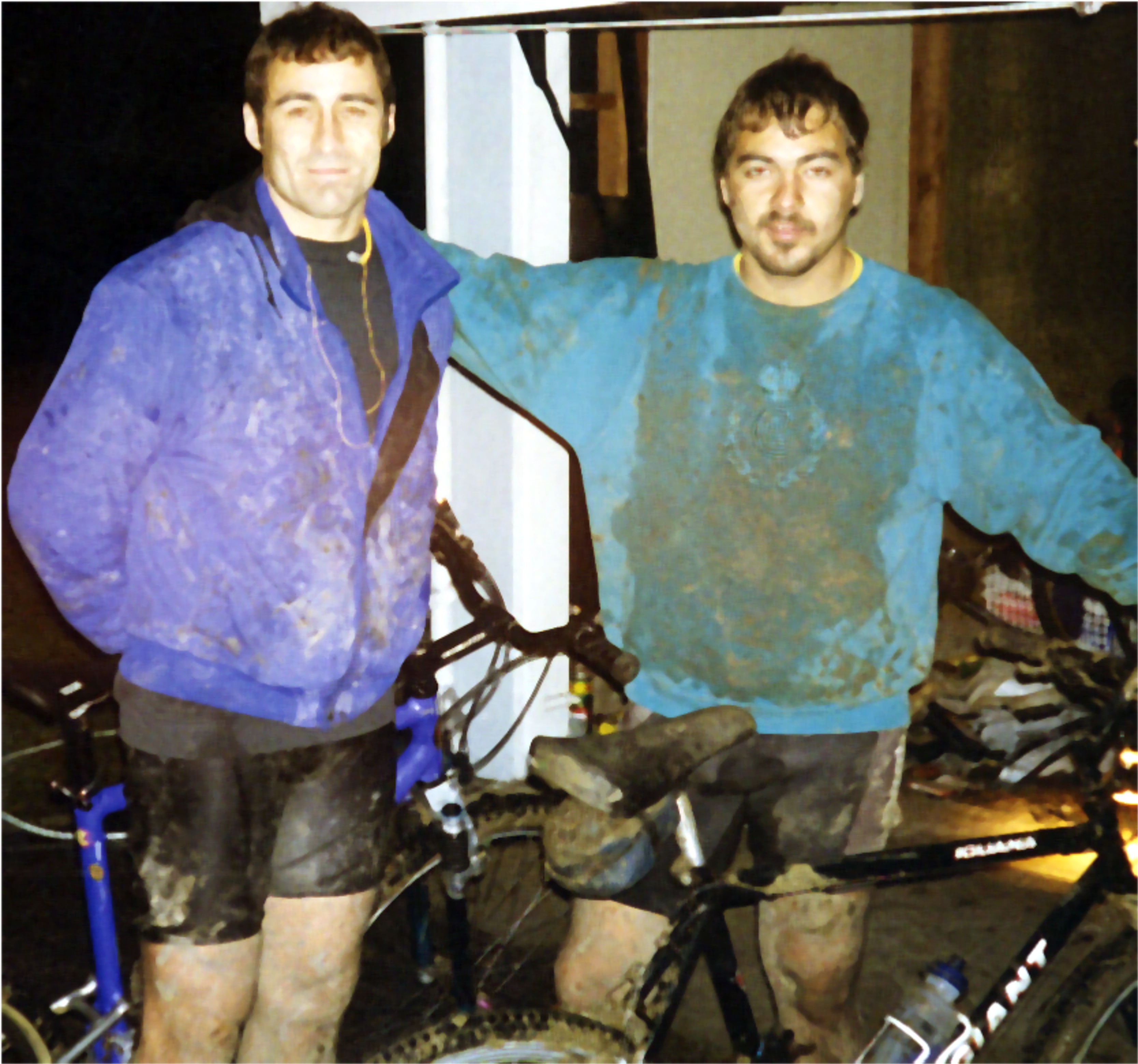 DOUG and DAVID LOSA and their BIKES