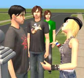 Scott and his little sister Skyy from the series that I named Skyy