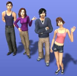 From left to right:  Terrence, Brianna, Ashton, Anastasia