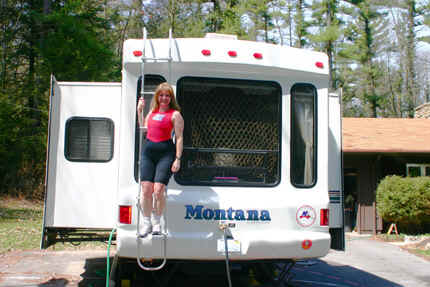 Ellie Hamilton and her new home