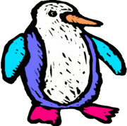 SPARKY the Penguin * Penguin Winter Carnival Mascot