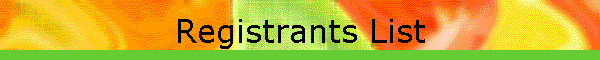 Registrants List