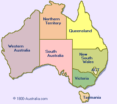 Australia-Map