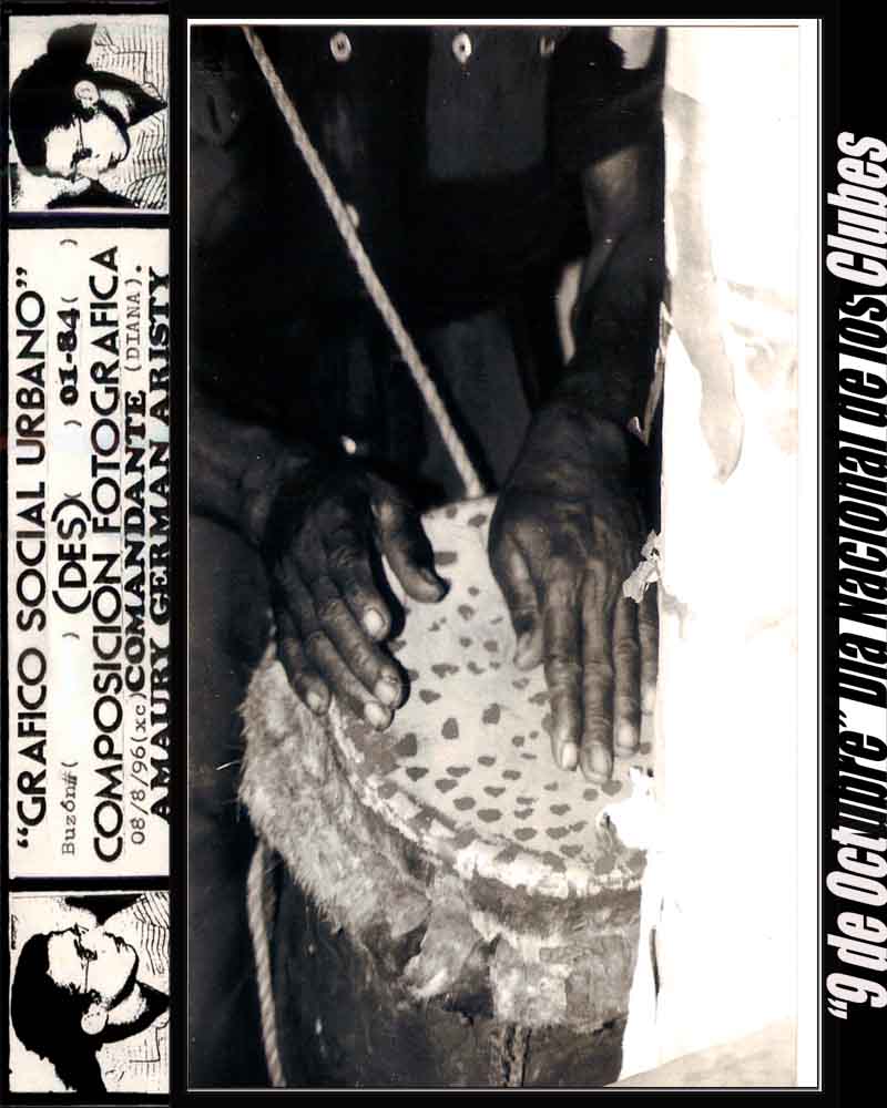 BLANCO Y NEGRO ORIGINAL FIESTA GAGASES VIERNES SANTO PALAVE REPUBLICA DOMINICANA