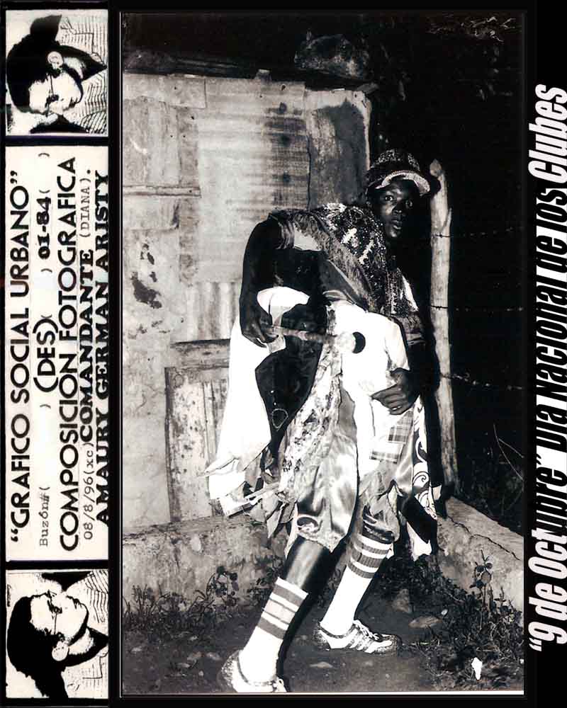 BLANCO Y NEGRO ORIGINAL GAGA FOLKLORE PALAVE VIERNES SANTO REPUBLICA DOMINICANA