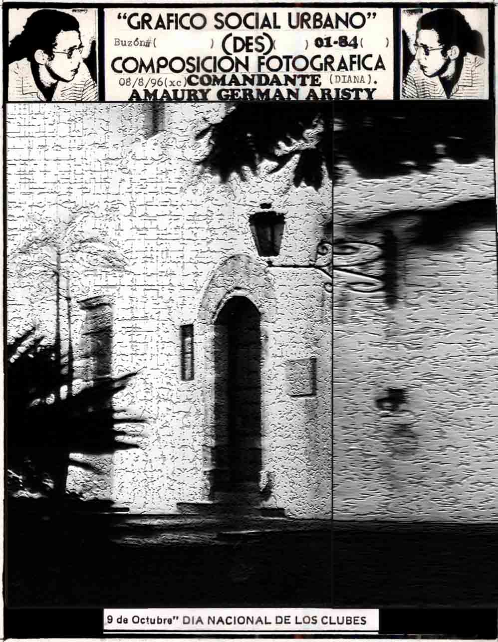 COLONIAL zone (NOCTURNAL) -SDQ- . "FACADE SEMI-FRONTAL Museum DE LAS CASAS Royals-.. -Calle Las Damas-MERCEDES. - .OPTIC:28MM-FORMAT: 35 = ON THE WEB: 8 X10 ( -DRAFT-VERTICAL-DO NOT USE) . -URBAN SIGNAL # 01-TRACK DOUBLE-RED CORNER. -PHOTOS: FABIO CICTORIA SERRA AND MAX LUGO B. (OPERATORS SOCIO-CULTURAL CAMP D'OR AND WORKSHOPS, ).