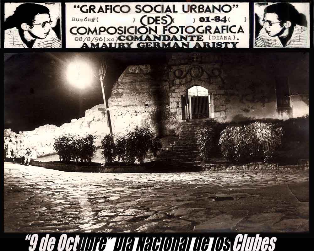 VENTANA (DES) COMPOSICION FOTOGRAFICA #101 (RUINAS DE SAN FRANCISCO,SAN ANTON Y ZONA COLONIAL,SANTO DOMINGO,R.D.