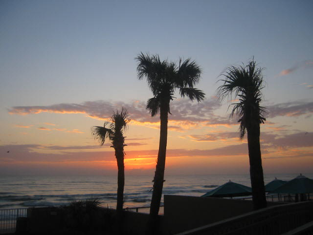 Sunrise in Margaritaville aka Daytona Beach