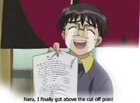 Keitaro pays a visit to Naru and company who are in the hot spring