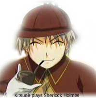 Kitsune plays a detective game