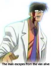 The man returns Keitaro his examination pass