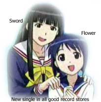 Motoko tries hard to smile