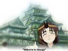 Mutsumi is introducing the Nagoya Castle