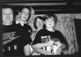 Margaret Ann Roberts Jones & family