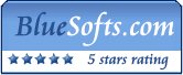 5 Stars from BlueSofts.com