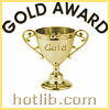 Golden Award from HotLib.com