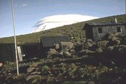Huts on Kilimanjaro