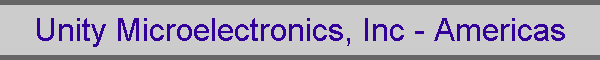 Unity Microelectronics, Inc - Americas
