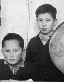 Eduardo y yo en la escuela yugoeslavia de punta arenas