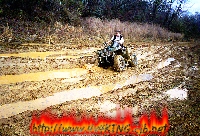 Atv getting muddy