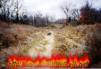 A good action shot of the atv