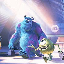 Mike and Sulley walk and talk