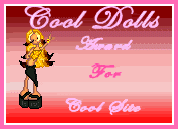 I won Cool Doll's Award, Can you?