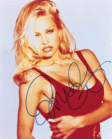 Pamela Anderson's Autograph