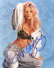 Pamela Anderson's  Autograph