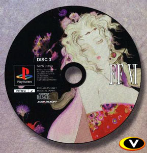 The FF6 disc - from Japanese version of Anthology