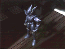 Cecil, Dark Night, boldly... stands there.