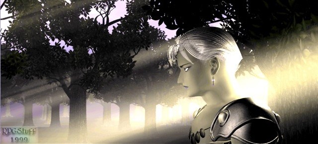 Butz stands in a ray of sunlight.