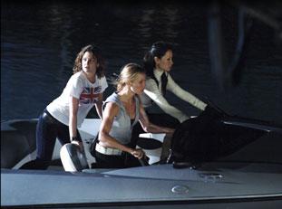 The Angels on a boat