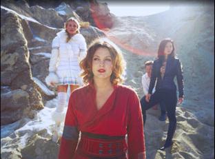 The Angels on a mountain