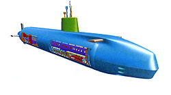 Astute Class submarine.