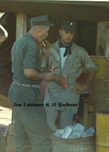 Barbour at VMO-2 squadron cookout, MMAF