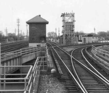 View. East from VS station platform
