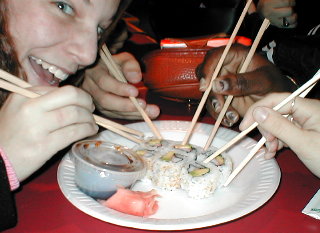 Click here to go to Sushi Night