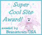 I won this award from Beanie Town and I am so proud to have received it!