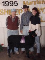 Champion Natural Colored Ewe - Maryland Sheep & Wool Festival 1995