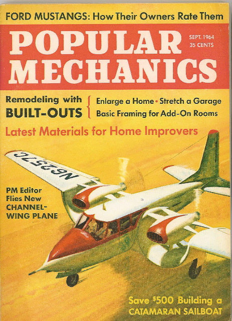 Front cover, Popular Mechanics, Sept 1964