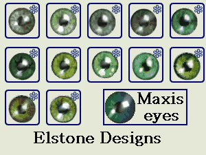 new and updated green eyes